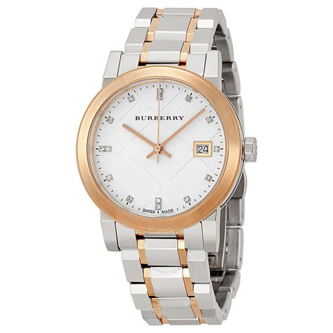 burberry bu9127|Burberry Silver Dial Two.